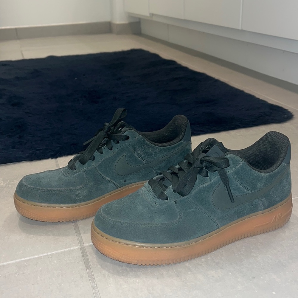 Forest Green Suede Air Force 1